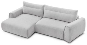 Világosszürke sarokkanapé Aden – Bobochic Paris