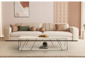 Labranda Travertine and Black konferenciaasztal