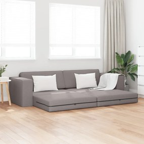 FĂŒggĆleges Kanapéågy 2 az 1-ben Taupe 245x150x60.5 cm Szövet