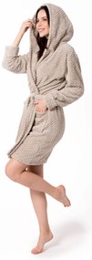 Női fürdőköpeny Rea DIAMOND Beige L