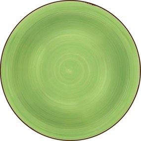 Lamart LT9097 kerámia mély tányér Happy, átmérő21,5 cm, zöld
