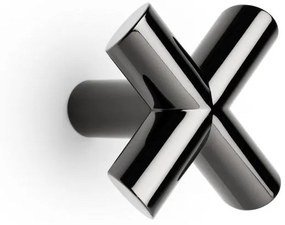 Fogas  Viefe EQUIS fém, fényes fekete titán EI