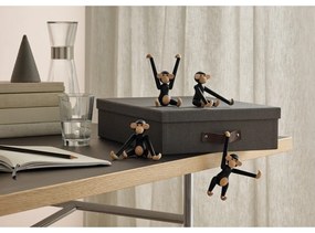 Bojesen Denmark Monkey Hanging dekorációs figura tömör tölgyfából - Kay