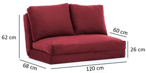 Kanapé futon Tilda (gesztenye). 1072568