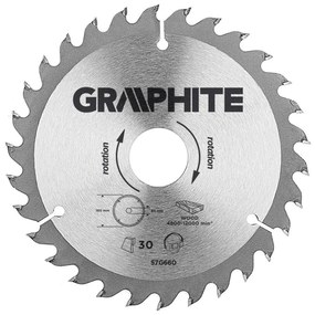 KŐRFŰRÉSZLAP 160*30MM HM 30FOG GRAPHITE