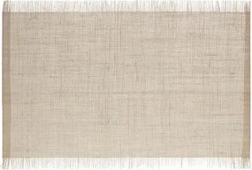 Alátét rojtokkal 45x30 cm natúr