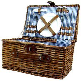 Fonott piknik kosár Central park Brown 4 személyre