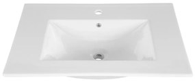 COMAD COMAD UM-CFP LAVA 80D - Beépíthető mosdó LAVA 81x46 cm kerámia/fényes fehér CM0016