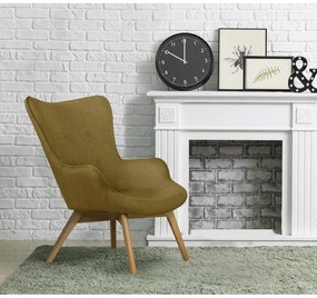 Zöld fotel Niko – Ropez