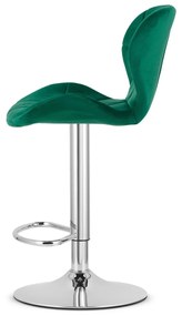 Zöld bárszék WEST VELVET