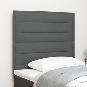 LED Fejtámla Vonal Design Sötétszürke 80 cm Szövet