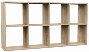 Malax 2x4 polc, sonoma