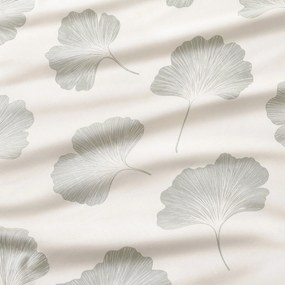 Goldea pamut ágyneműhuzat - ginkgo levelek 140 x 200 és 70 x 90 cm