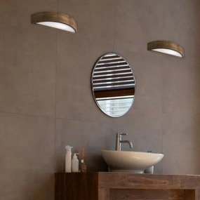 Brilagi - LED fali lámpa CARVALHO 1xE27/60W/230V tölgy-dió