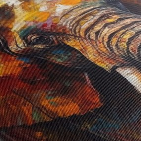 Kép - Egy elefánt festése (150x105 cm)