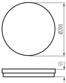 Kanlux 38383 - LED Kültéri lámpa BENO ECO LED/20W/230V 3000/4000/6500K IP65