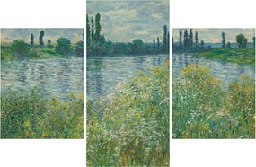 Kép - Claude Monet, Banks of the Seine, reprodukciók (90x60 cm)