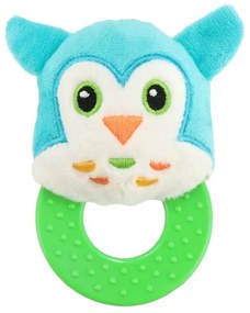 Baby Mix Baby plüss csörgő csörgő csörgővel Bagoly
