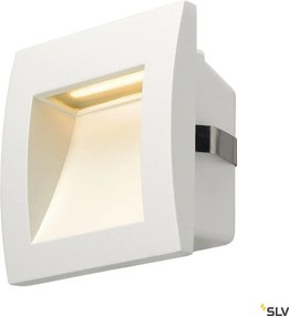 SLV 233601 DOWNUNDER Kültéri Falba Építhető Lámpa Fehér LED IP55