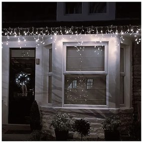 Solight 1V40-WW-1-LED Kültéri karácsonyi függöny 120xLED/8 funkció 9m IP44 meleg fehér