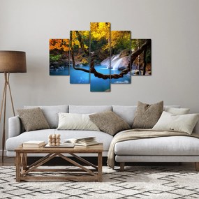 Kép - Vízesések Ázsiában (150x105 cm)