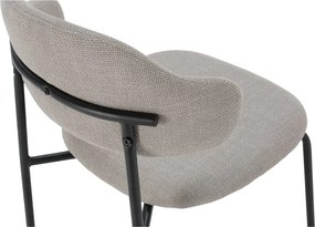 Világosszürke étkezőszék szett 4 db-os Adriel – Marckeric