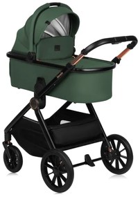 Lionelo - 2 az 1-ben kombinált babakocsi LAYLA Zöld erdő