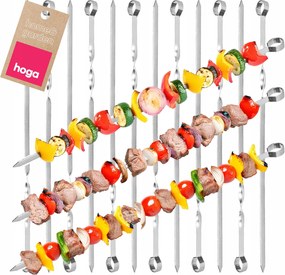 Magassarkúk Pezsgő Nyárs Pálcikák Hús Nyárs Grill 60cm 12db