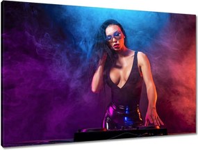 Vászonkép 90x60 Jó hallása van Djkának