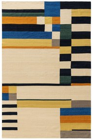 Flat Weave Rug Marya Multicolour 200x300 cm