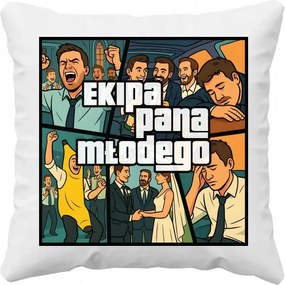 Legénybúcsú Ajándék Barátnak Testvér Párna Vőlegény stáb