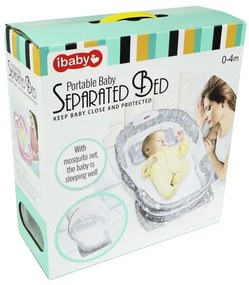 ibaby Kid zöld hordozható babafészek