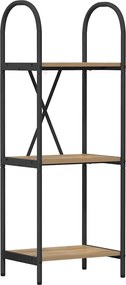 vidaXL Könyvespolc Artisan tölgy 40 x 30 x 109 cm Faanyag
