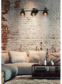 Spotlámpa NERIA 3xE14/40W/230V fekete/réz