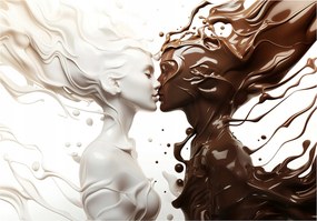 Fotótapéta Szenvedély a folyadékban Szürrealizmus Absztrakt 416x290 +ragasztó