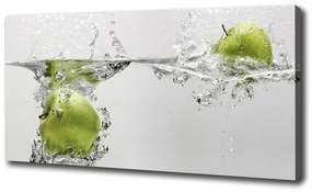 Feszített vászonkép Apple víz alatt oc-67341164