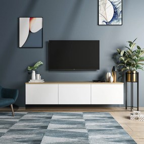 TV asztal/szekrény Neola (fehér). 1067155