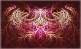 Fotótapéta Absztrakt Geometria Színes öntőformák a nappaliba 312x219 +ragasztó