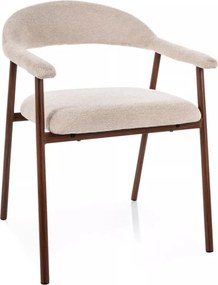 Lagos D Raven étkezőszék bézs/dió