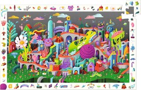 Megfigyeltető puzzle - Őrült város, 200 db-os - Crazy Town