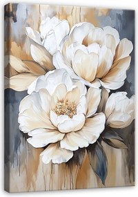 Vászonkép Virágok 3D Absztrakt Hálószoba Nappali Konyha Vászon 40x30