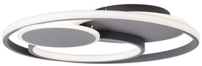 Brilliant - LED Dimmelhető mennyezeti lámpa RUNDA LED/50W/230V 3000-6500K fekete + távirányító