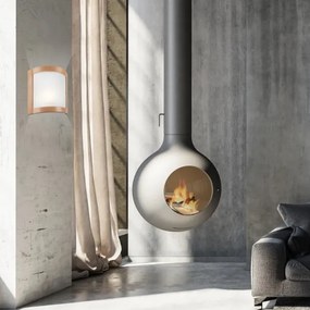 Fali lámpa ELODIE 1xE27/60W/230V tölgy