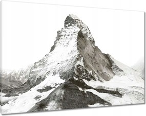 Vászonkép 100x70 Téli hegy hegyi tájkép