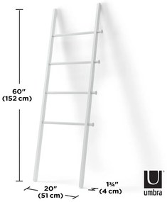 Fehér nyárfa dekorációs létra Leana – Umbra