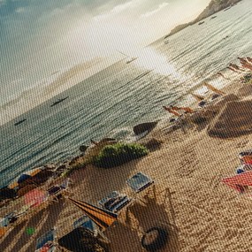 Kép - Strand emberekkel (90x60 cm)