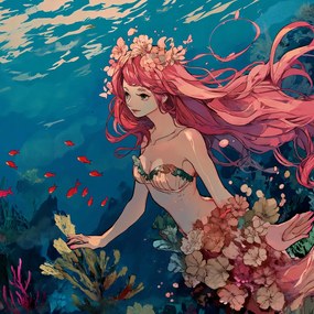 Poszter 80x80cm ĂceĂĄn nimfĂĄja