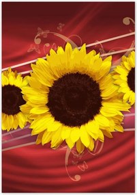 Poszterek 70x100 Napfény absztrakt