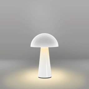 Century kültéri asztali lámpa Coco fehér Usb DIM IP54