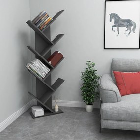 Hitit Anthracite könyvespolc